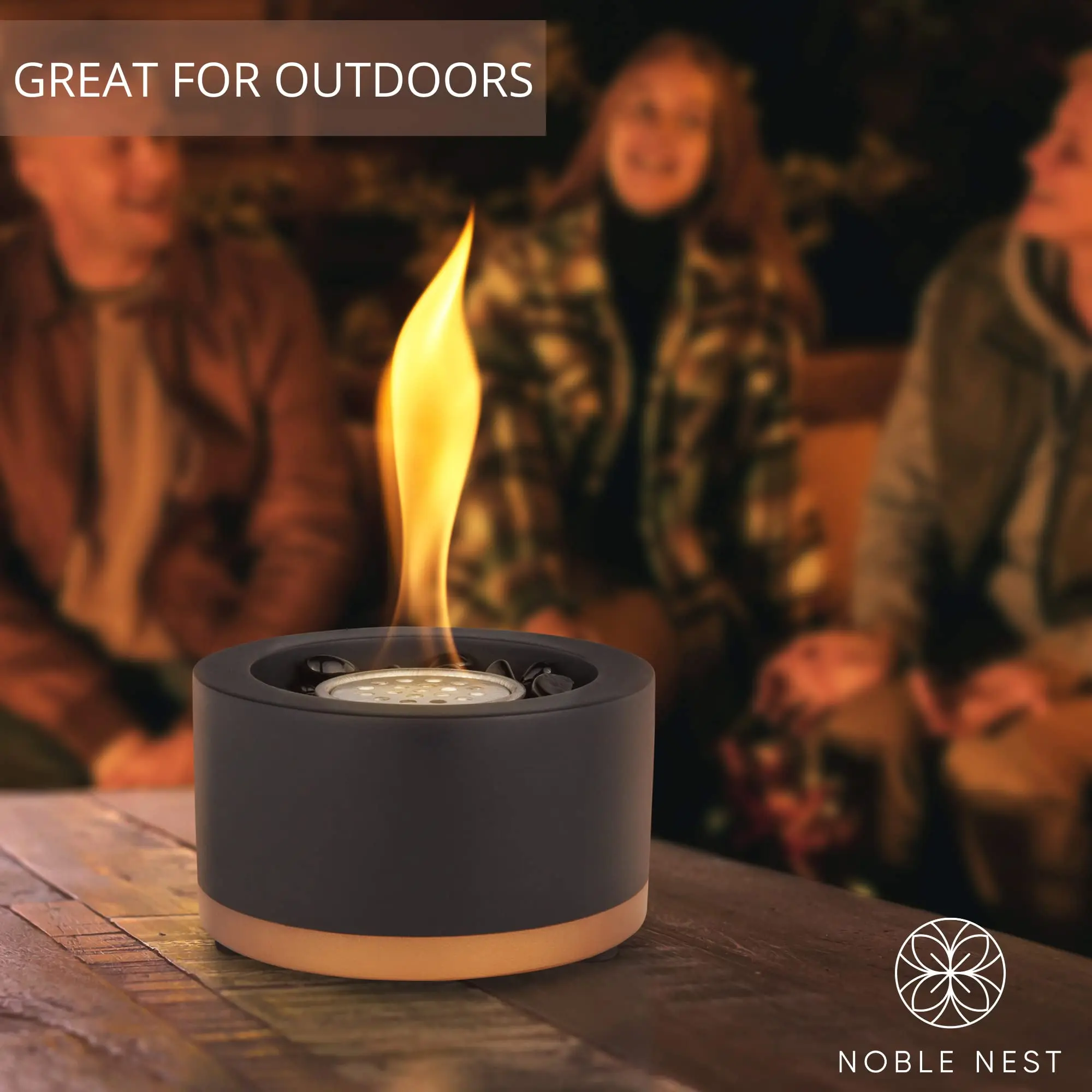 Smores Maker Indoor Mini Tabletop Fireplace Portable Small Firepit Smores Maker Table Top Fire Pit