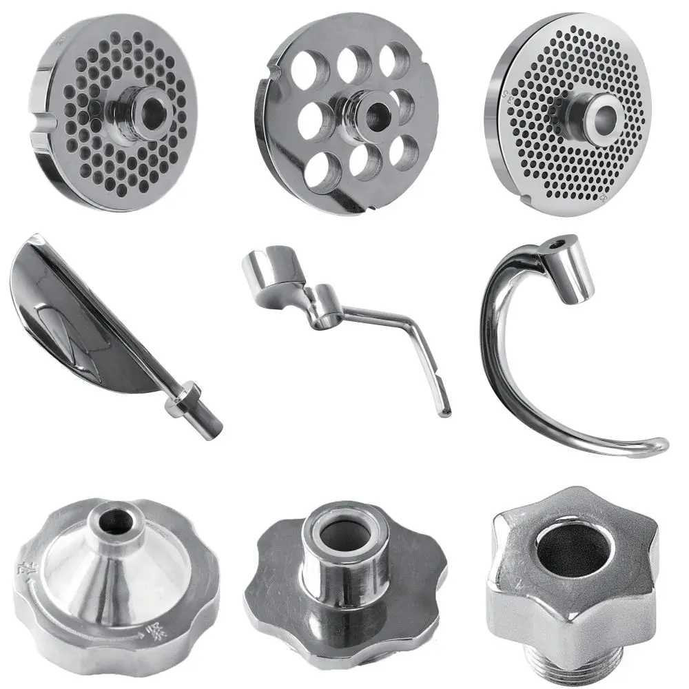 genuine factory whole sale professional Mincer blade plate meat mincer parts accessory