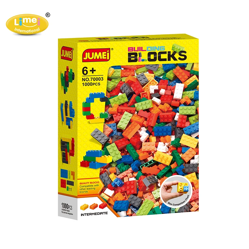 Classic Building Block Bricks in Bulk, Construction Bulk Construction Block Pieces Toys Set