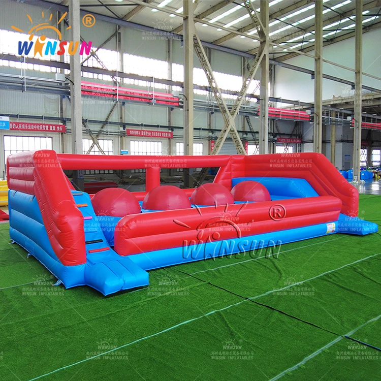 Wipe out jumping  inflatables leap games of inflatbales Elimination Challenge jumping games