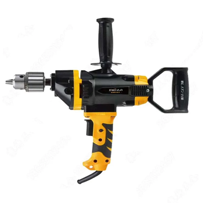 Industrial-grade drilling and churning dual-use 1300W high-power airplane drill