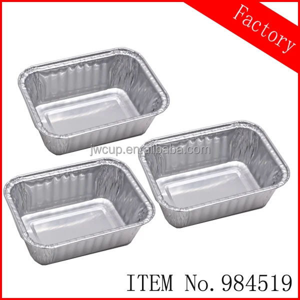 Tray Used Aluminum Foil Container Food 190-24 CN;GUA JW PE