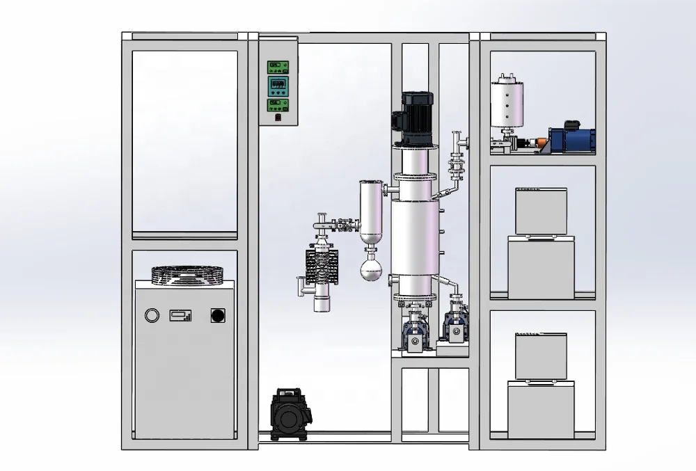 ODM 1GPM/60GPH full Turnkey Solution Falling Film Evaporator