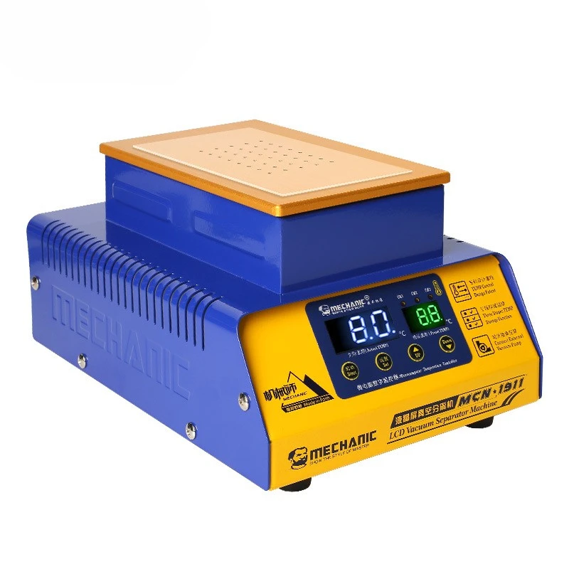 MECHANIC MCN 1911 Built-in Vacuum Pump Phone LCD Touch Screen Separator Machine 7 Inches Phone Repair Separation With Auto Sleep