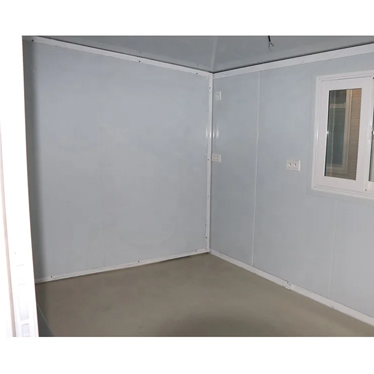 Shipping prefab 20ft container houses coffee shop foldable prefabricated modular home easy assemble store