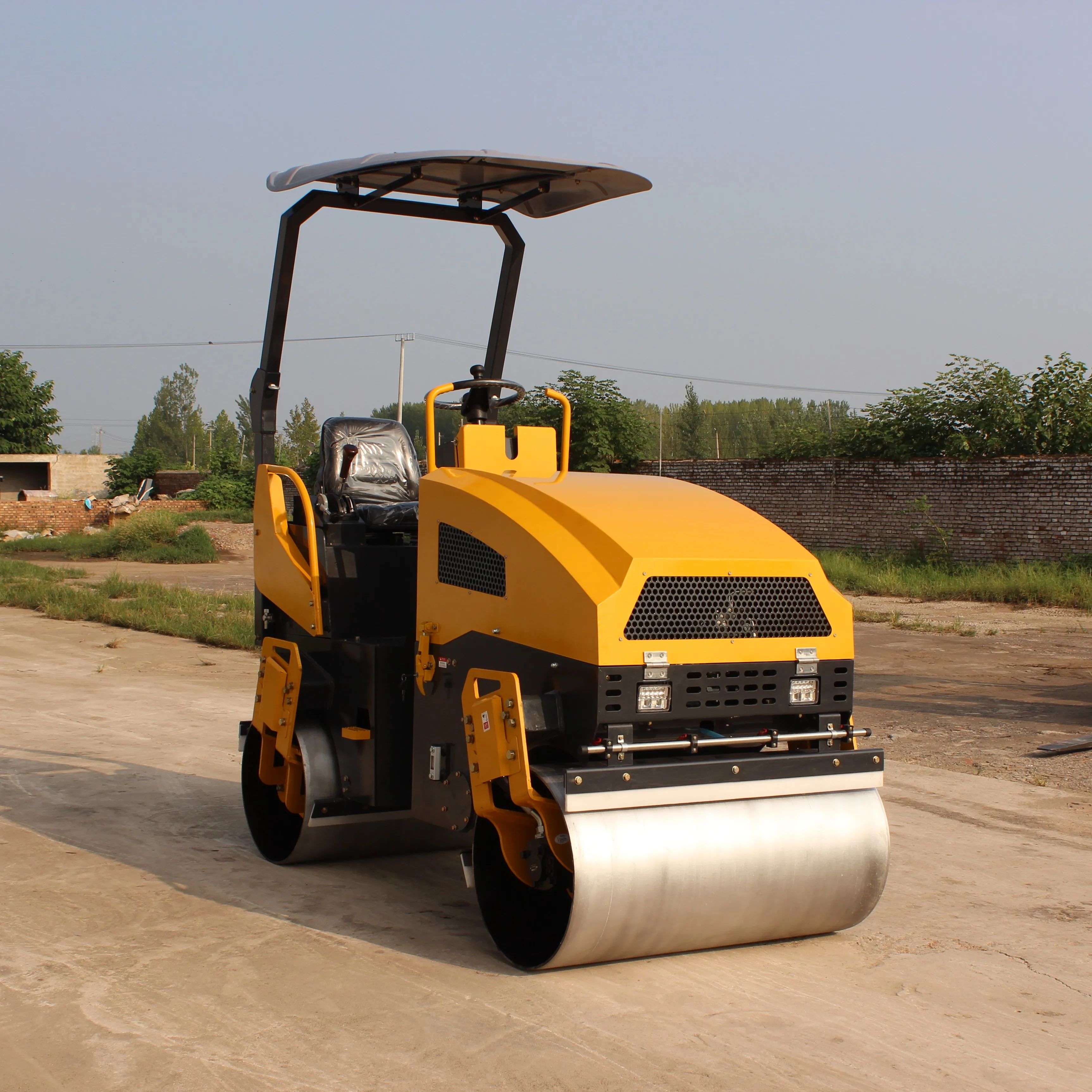 Hot Sale 4tons 6tons 8tons 20tons Construction Machinery Hydraulic Vibrating Asphalt Roller