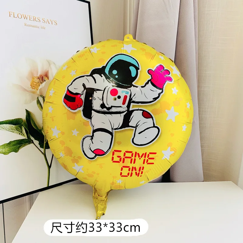 Kids Birthday Party Decorations Universe Space Outer Space Balloon Garland Kit Included UFO Rocket Astronaut Balloons