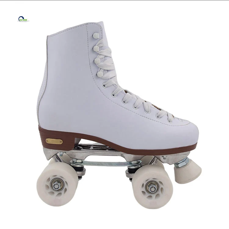 Made In China Ice Skating Skates Good Quality Size Adjustable White Roller Skate Shoes For Sale