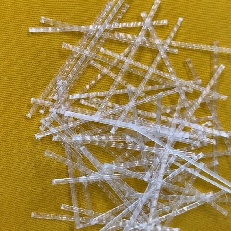 construction materials PP polypropylne fiber for reinforced concrete Fibras de refuerzo para concreto 6/12/19mm cut length