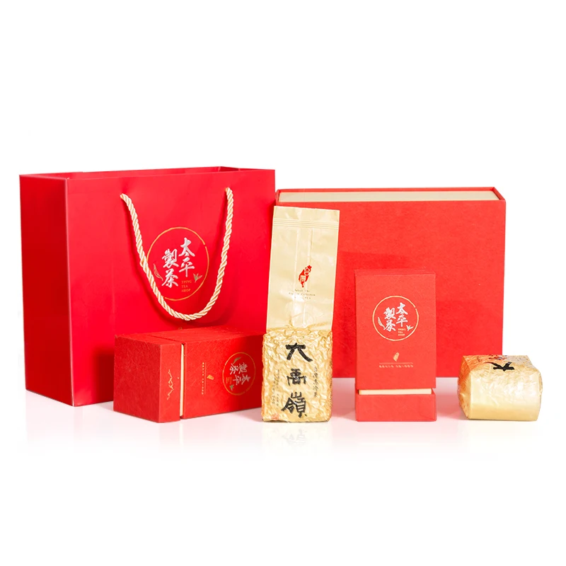 Taiwan Da yu ling green oolong tea box gift fresh loose leaf tea healthy organic tea prival label Factory wholesale OEM ODM