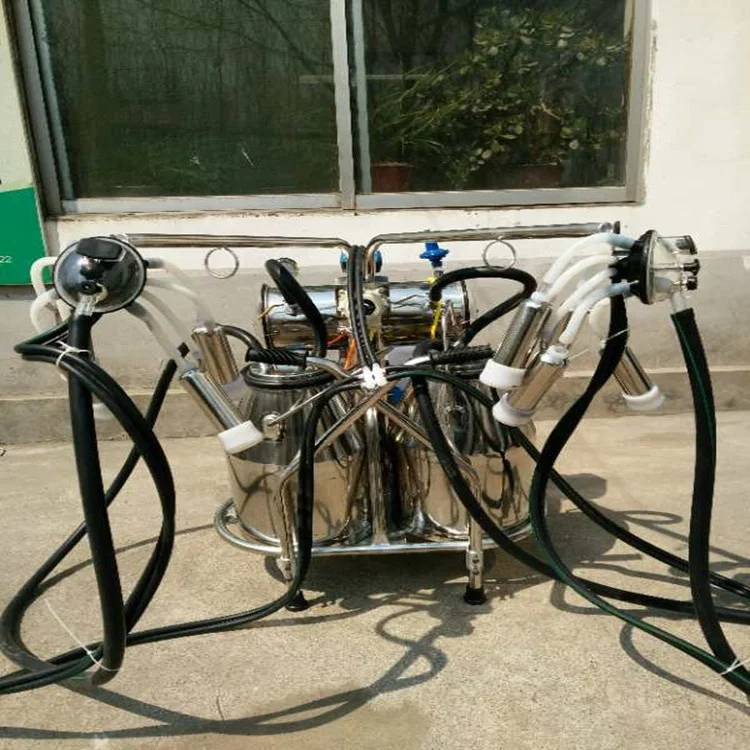 Brand portable piston vacuum type milking machine for cow/milking machine/livestock