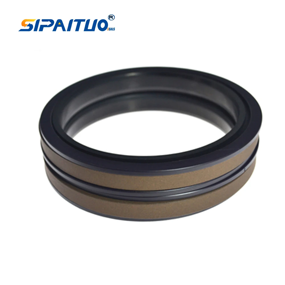 SPT Ptfe Бронзовый spgw Гидравлический поршневой уплотнительный кольцевой шток уплотнения SPG для компонентов экскаватора