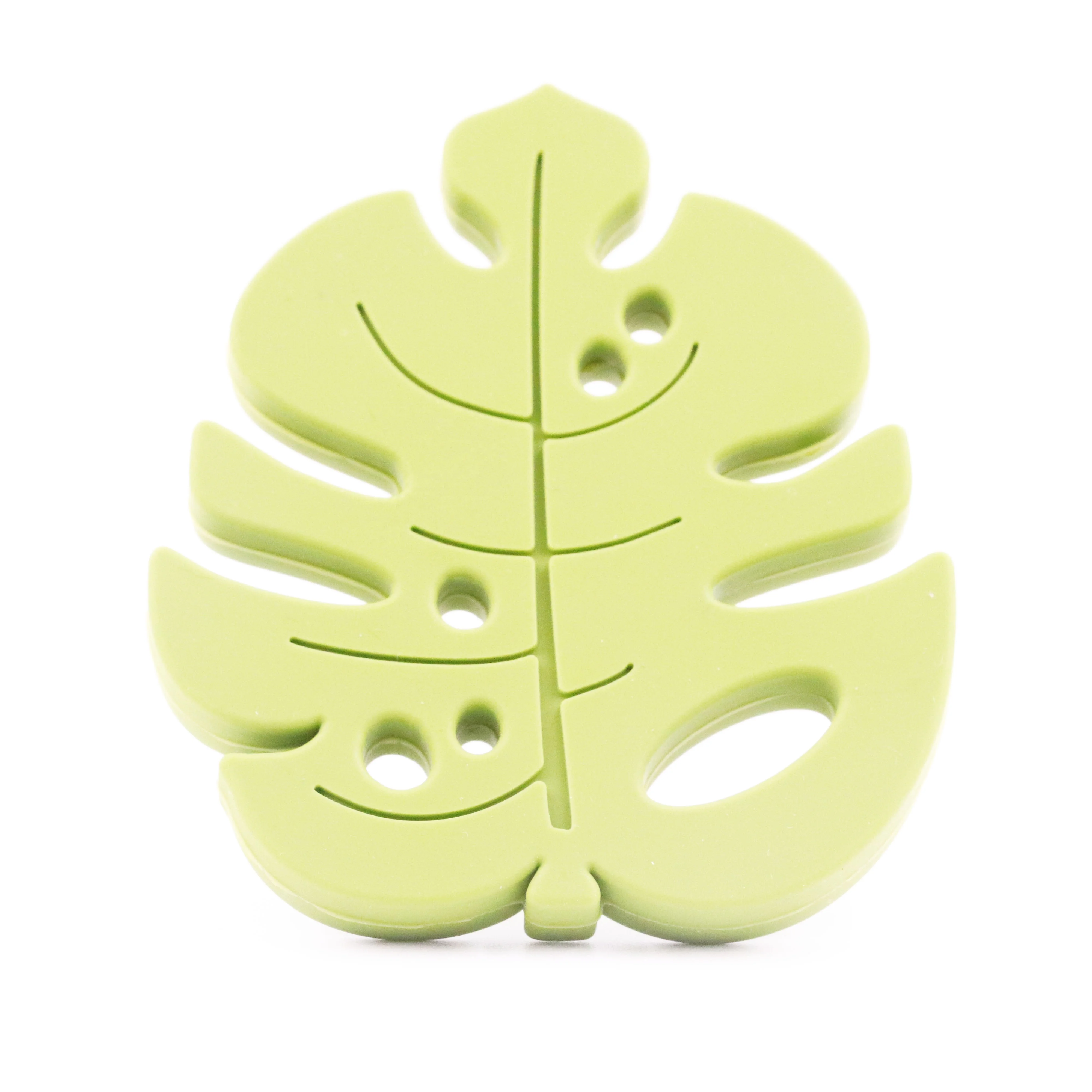 New Design Cute Turtle Leaf Silicone Teething Baby Teether Toys