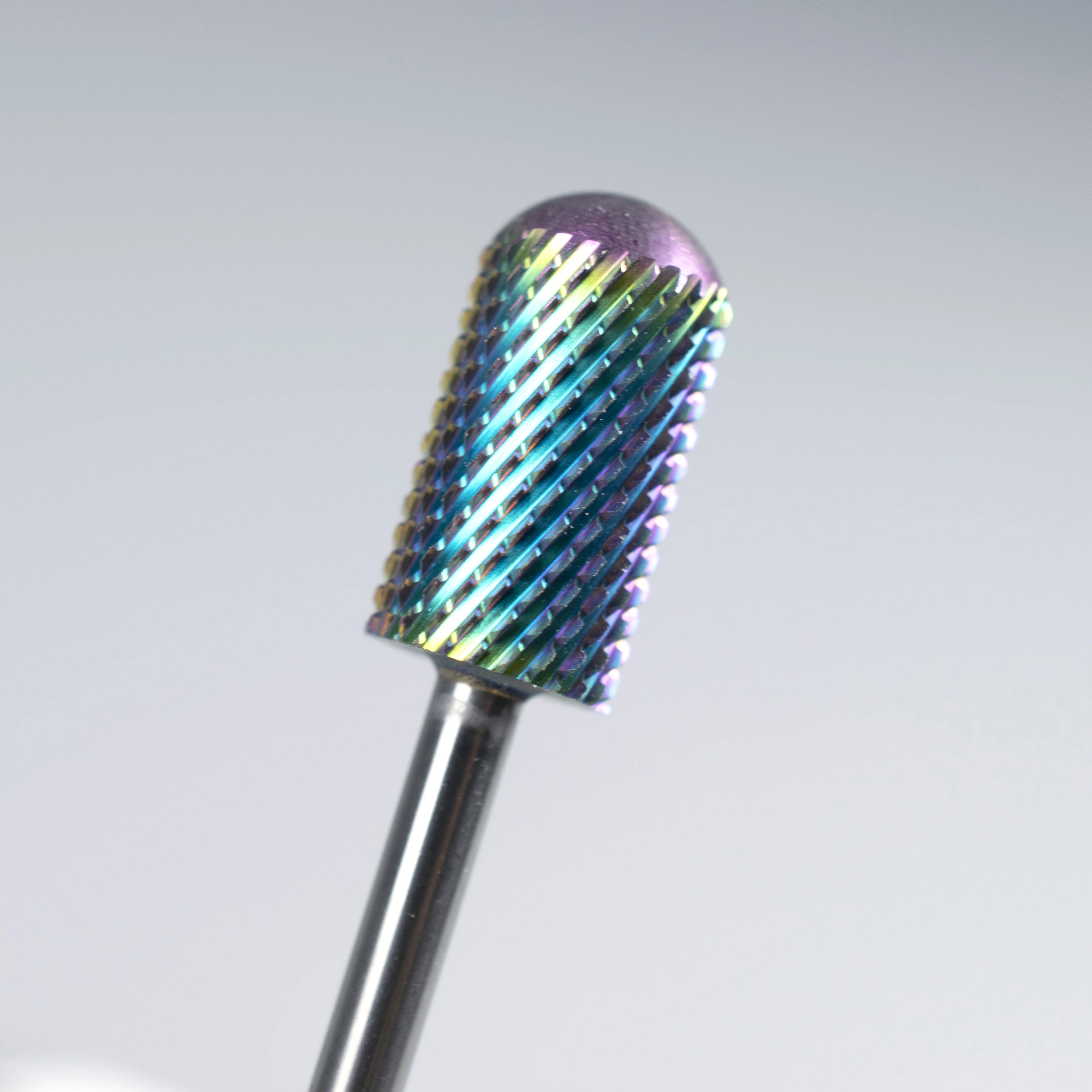 new arrival titanium safety small tapered volcano 5xc 4xc 3xc 2xc xc nail bits tornado cuticle cone carbide sealing nail bits