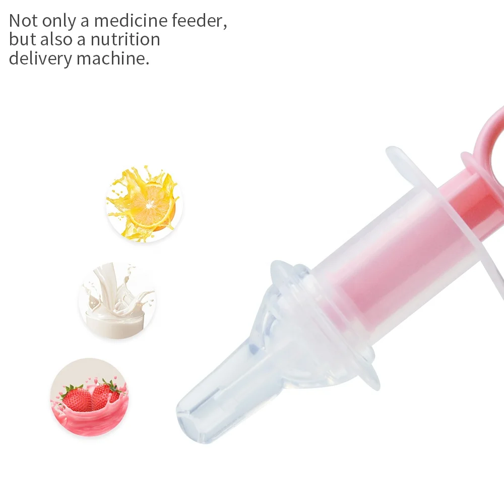 BPA Free Baby Product infant pacifier medicine dispenser medicator and baby nipple type medicine feeder