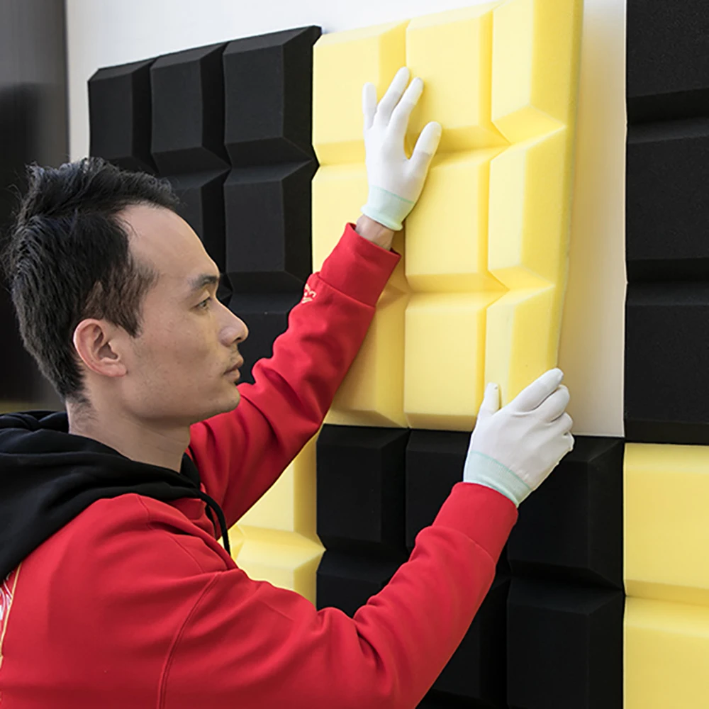 Manufacturers Wholesale Sound Isolation Foam For Night Club Studio Room  KTV Soundproof Acoustic Panels Wall