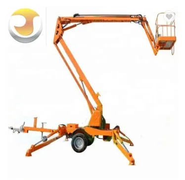 Traction Folding Arm Lift  Platform Electric Aerial Work Platform