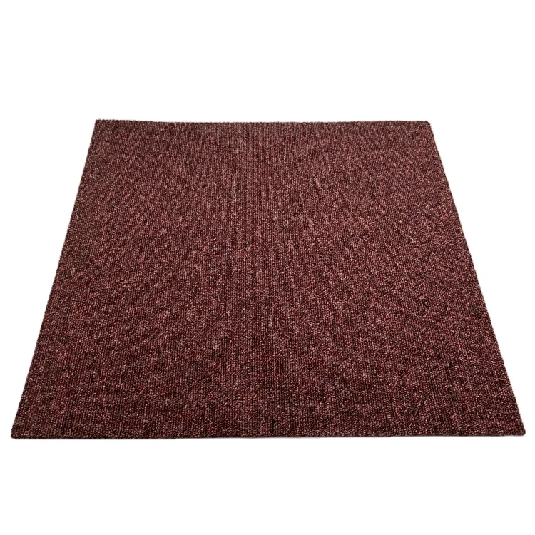 Классический темно-красный кафельный ковер для шахматной комнаты роскошный нескользящий из ПВХ