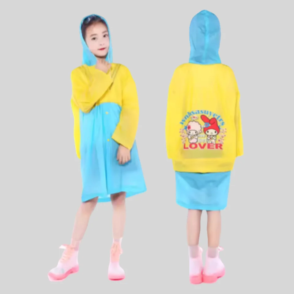 3D Modeling and Cute Wholesale Baby Cartoon Boys and Girls Primary School Rain Gear