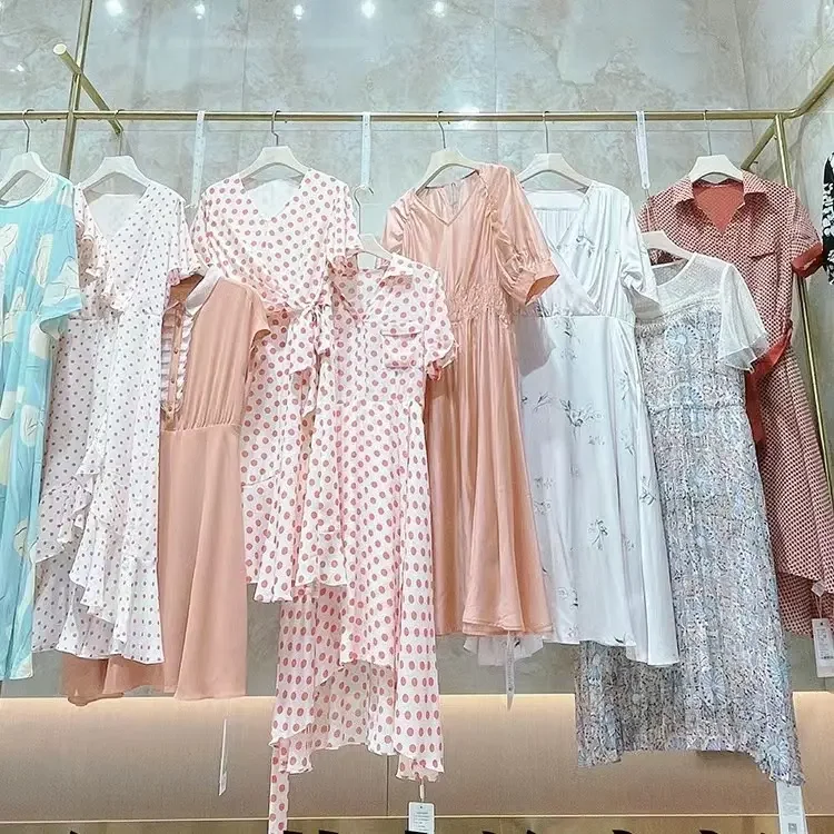 2024 Stock dresses tops T-shirts pants Mix and match products, brand new and used clothes