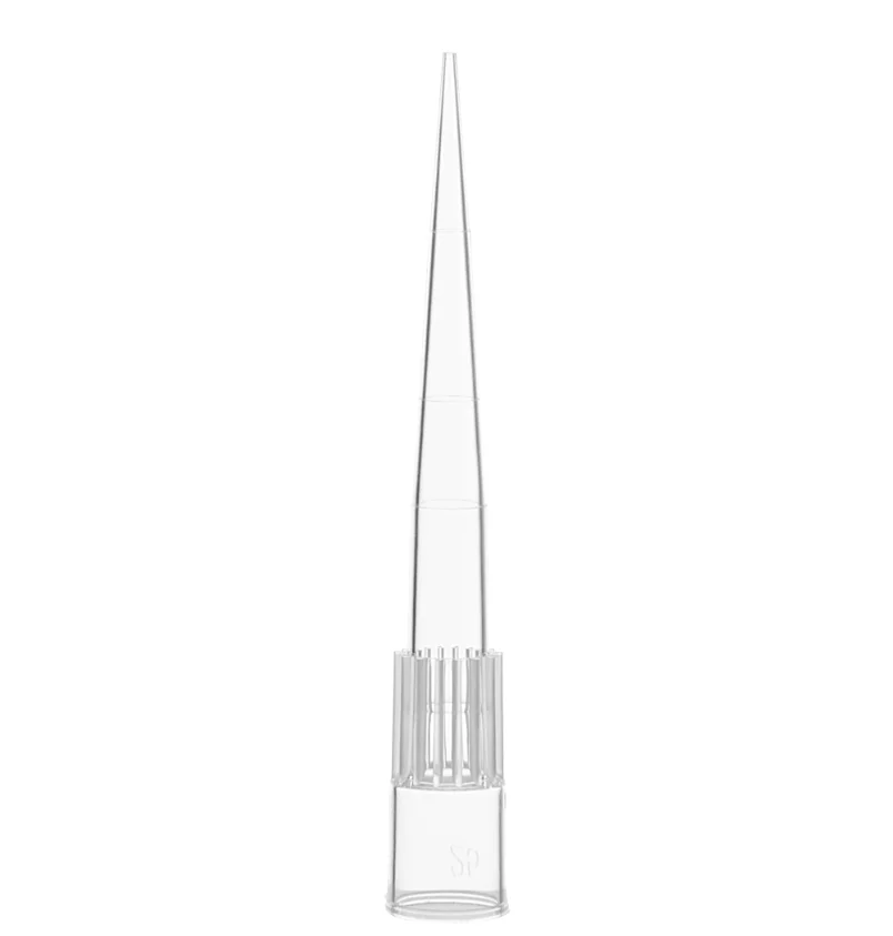 RTS Rainin 250ul clear pipette tips without filter rack package