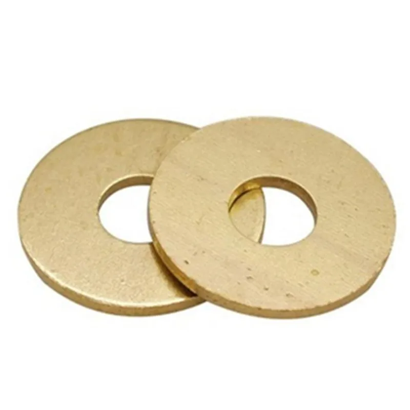 M2 M2.5 M3 M4 M5 M6 M8~M20 Brass Flat Washer Metric General Purpose Plain Washers