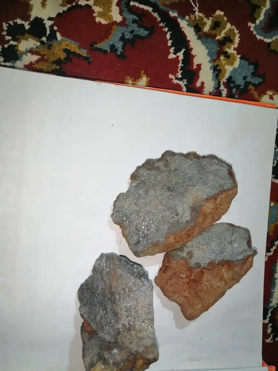 Genuine Wholesale Natural Rough Antimony Ingot White Color Mineral Specimen Stone Raw Ore Mineral Ore Lumps