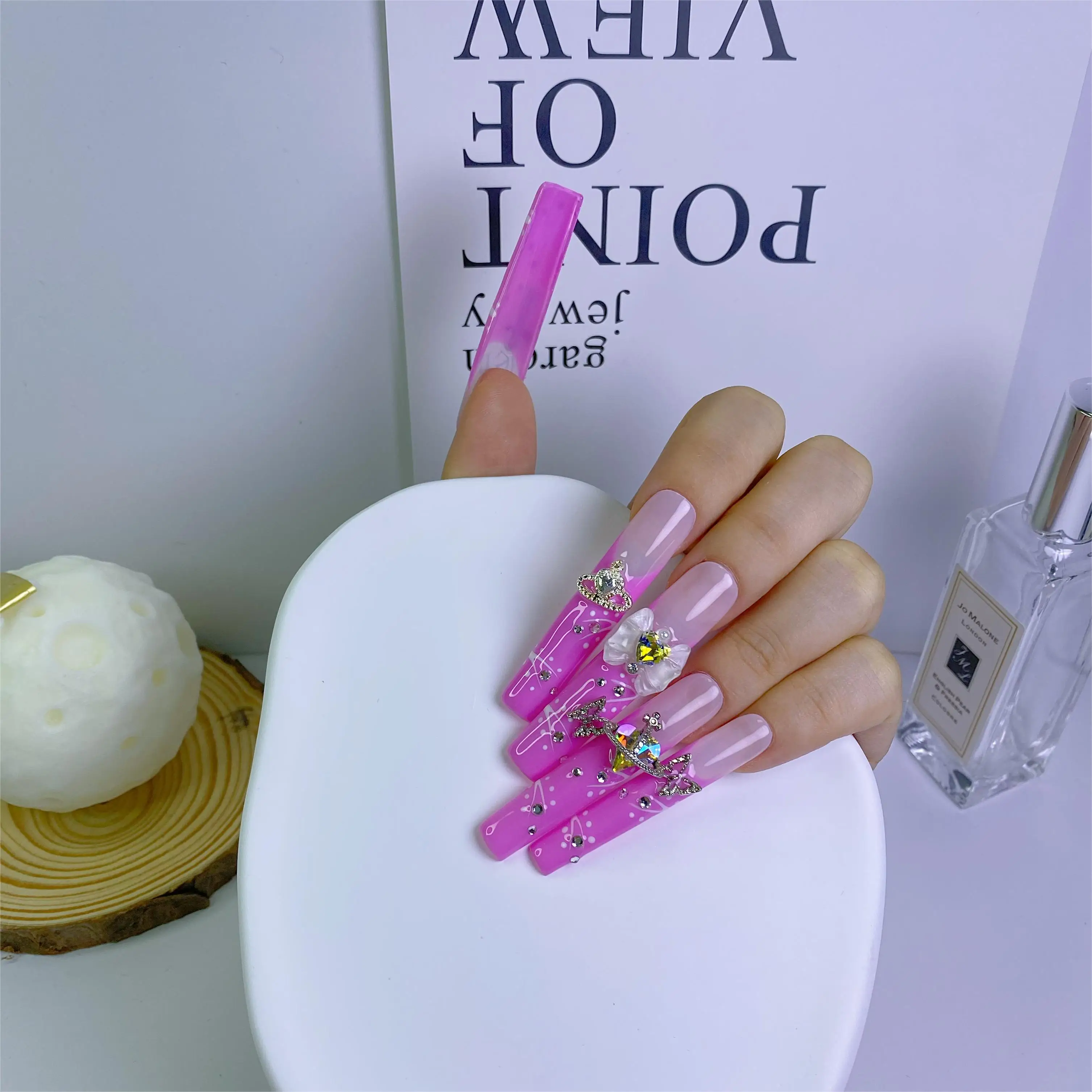 Press On Nails Full Cover Wear Armor Nail New Design Nail Art For Women