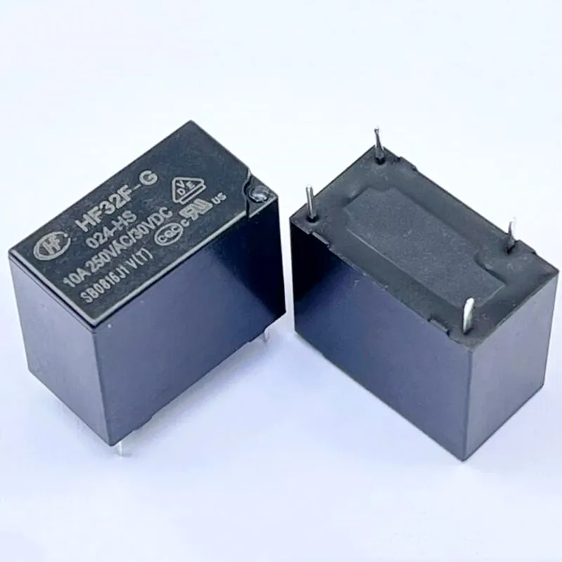 HF32F-G 024-HS HF32F G 024 HS HF32FG024HS 24VDC DC24V 24V 10A 4PIN relay