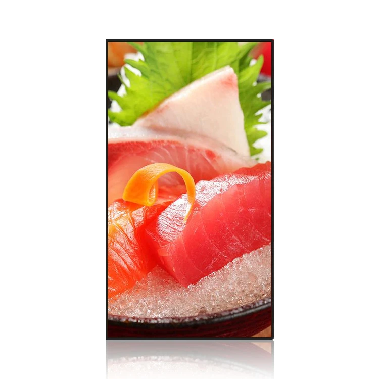 Магазины повесить высокий свет LCD двухсторонний дисплей digital signage 43 дюймов Крытый тотемный экран ЖК-дисплей