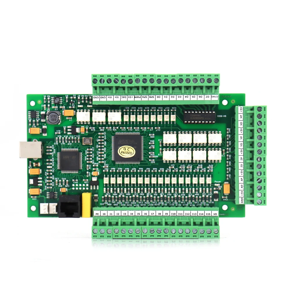 USB-контроллер Aubalasti CNC Mach3, высокоскоростная плата управления движением для гравировального станка с ЧПУ