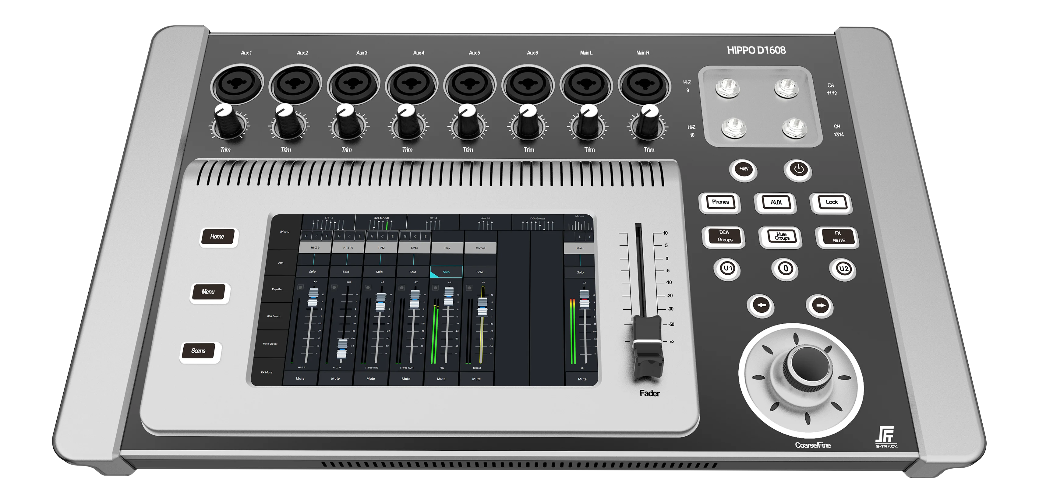 S-track Digital Mixer Conference Audio Controller Audio Console Mixer China Mixer Digital 2022 Hot Sale 16 channels