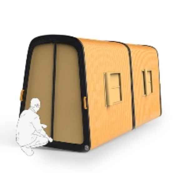 Adjustable Telescopic Modular Tent for Weddings, Trade Shows, and Shelters
