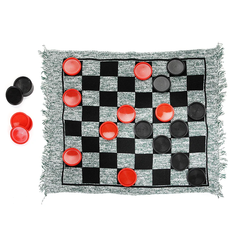 magnetic plastic draughts folding board checkers type draughts game set