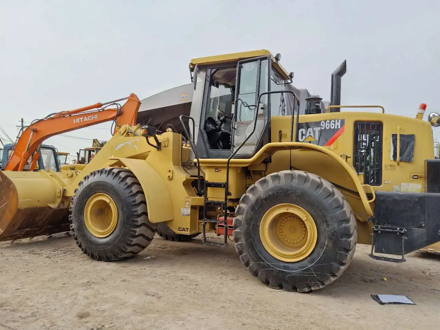 good price machine used Wheel front loader cat 966H Wheel loader heap price Caterpillar used cat 966H wheel loader