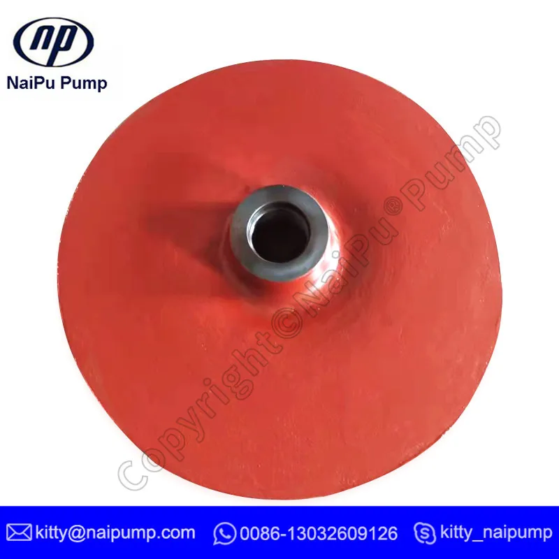 E4127LP1A05  F8127LP9A05 Five Vane Open Slurry  Pump Impeller