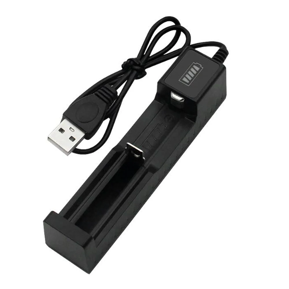 3.7V Rechargeable Li ion  18650 Battery Charger for 3.7V Rechargeable Li ion  18650 10440 18350 18500 Batteries