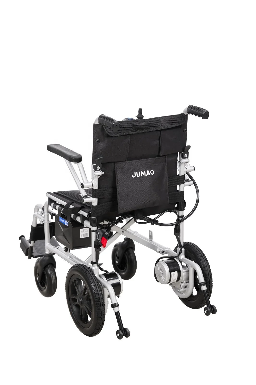 Aluminum Electric High Back Wheelchair Rehabilitation Equipment Light Weight Power Wheelchair