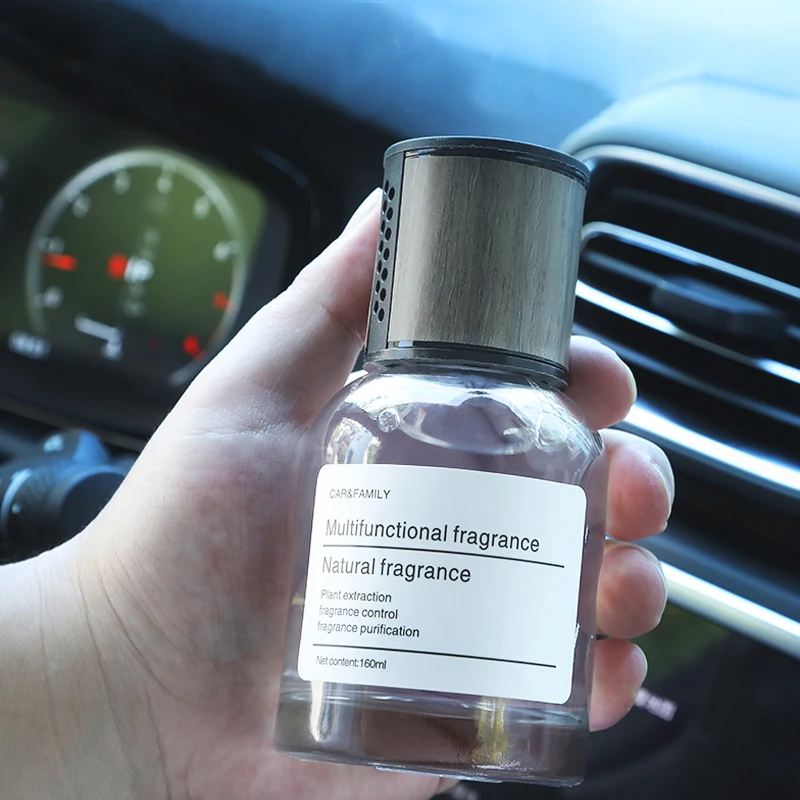 Luxury glass bottles Air Freshener Fragrance For Car Bottle Perfume
