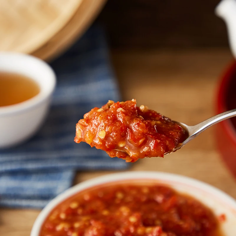 ISO Certificated China Chilli-garlic Blend Chili Sauce Dipping Sauce of Factory Wholesale