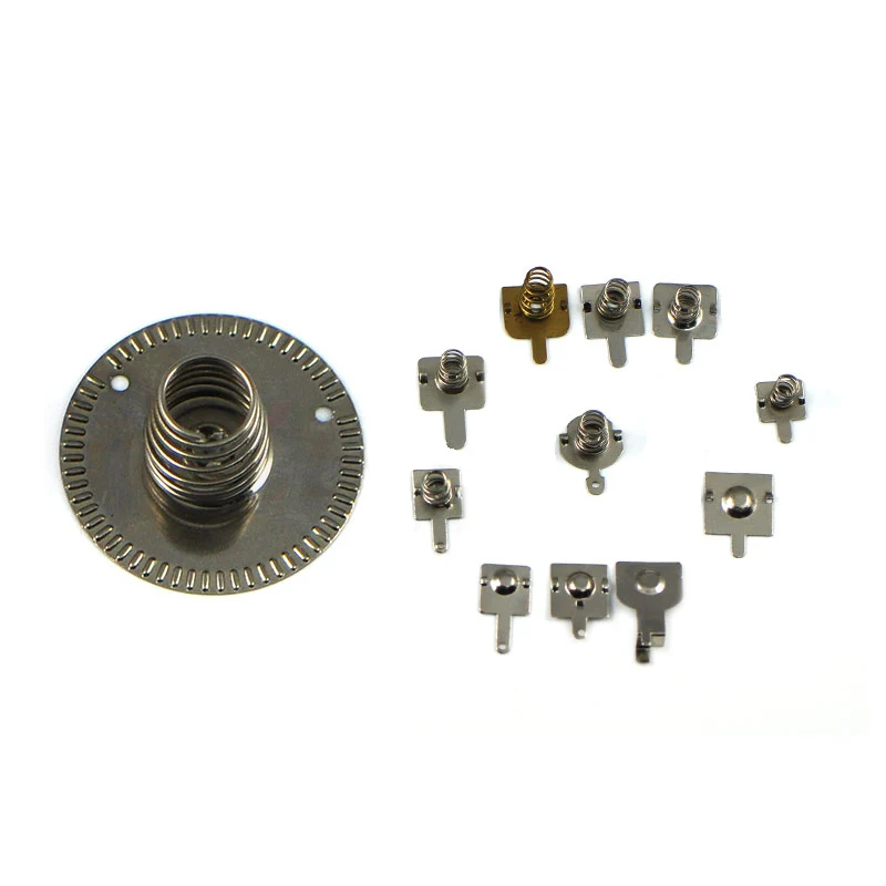 AA A Battery Spring Contact Holder 2mm Spade electrical Spring Battery Connectors Connect Springs