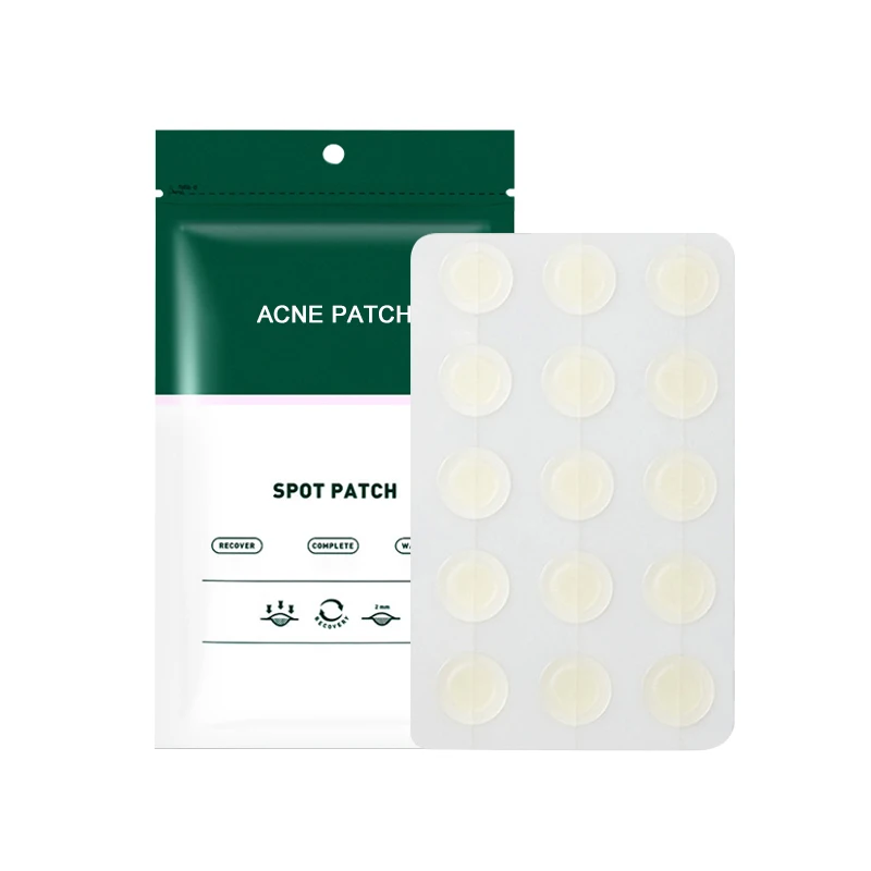 Hydrocolloid Acne Pimple Patch for Covering Zits and Blemishes Spot Stickers for Jaw Skin Vegan-friendly