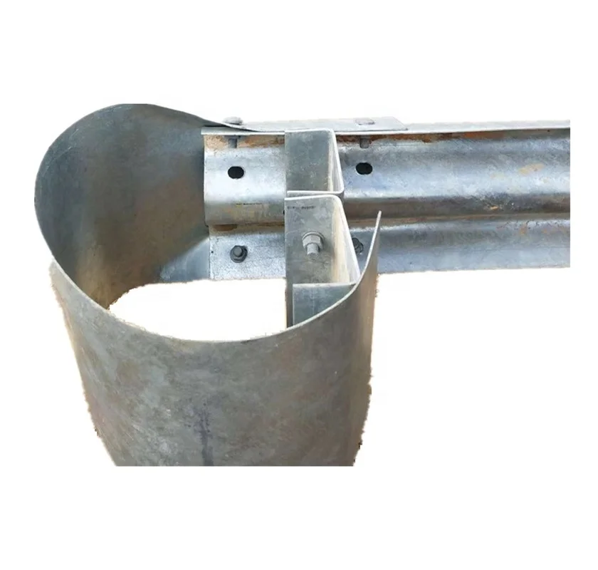 Highway Guardrail  Bullnose End Corner Radius Terminal