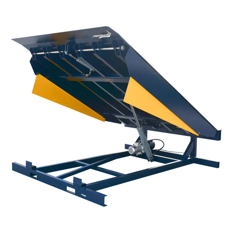 Qiyun 6-14 tons Warehouse Adjustable Fixed Loading Dock Leveler for Container Loading
