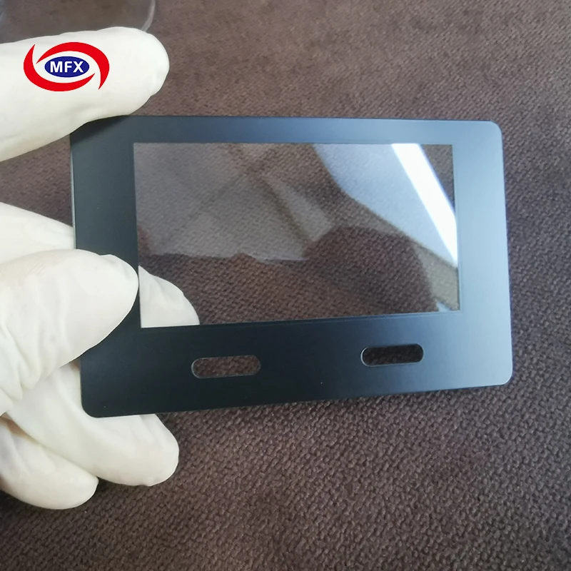 Пользовательская 0 5 мм 7 8 1 2 экранная печать Corning Gorilla стеклянная панель для емкостной