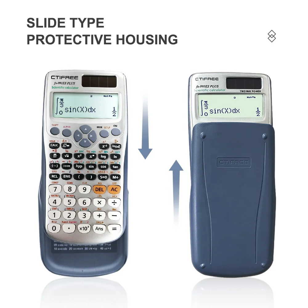 Scientific Calculator Fx-991es Plus School Examination 417 Calculatore Electronic Calculatrices Mathematic
