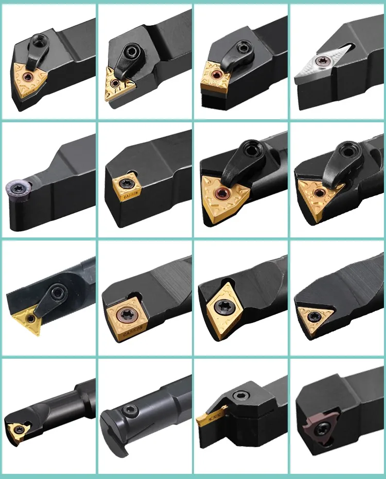Turning tool holders for external lathe CNC metal turning tools support non-standard customization and can be wholesaled