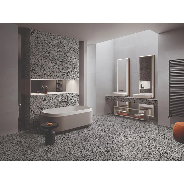 Wholesale Artificial Quartz Stone Slabs Faux Terrazzo Slab for Wall Panels and Floor Tiles Price