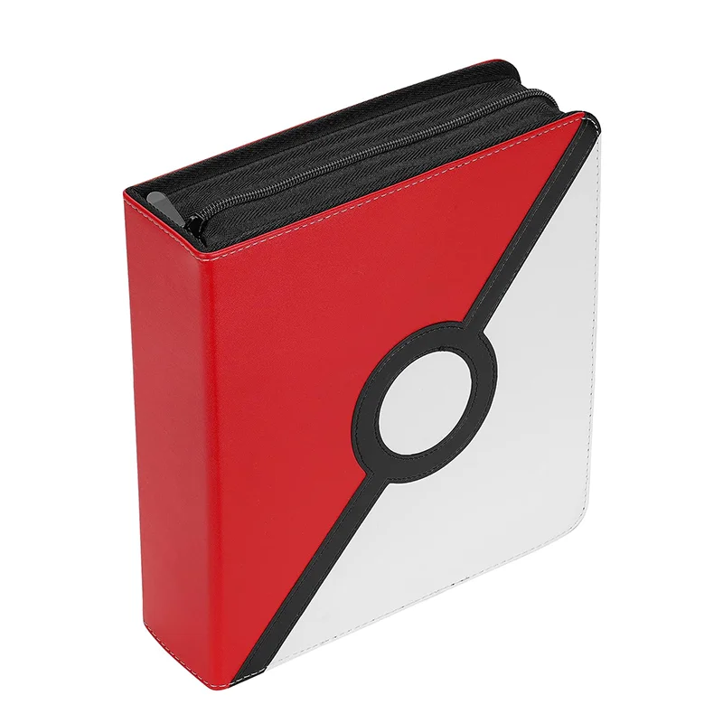 2023 Factory Premium Poke Mon Map Collection 4 Pocket Holder Portfolio Binder Trading Card Album Folder