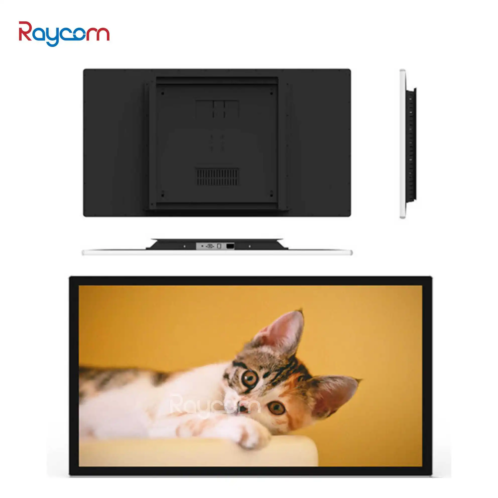 Raycom регулируемое светодиодное освещение Android интерактивный сенсорный ЖК-экран для конференц-залов Smart POE настенный дисплей Конференц-планшет